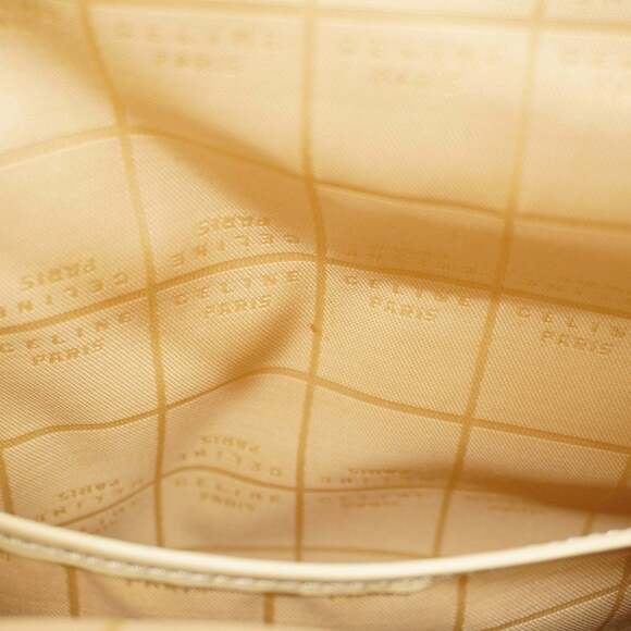 Celine tote bag leather ivory women's - Picture 11 of 12